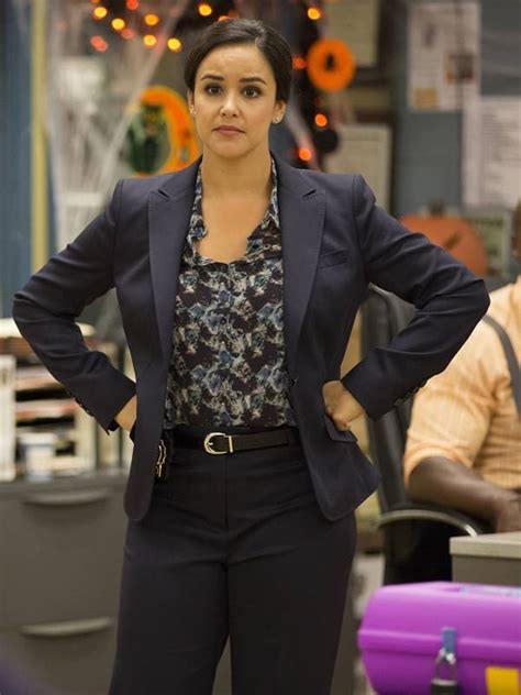 Melissa Fumero Brooklyn Nine Nine Amy Santiago Blazer