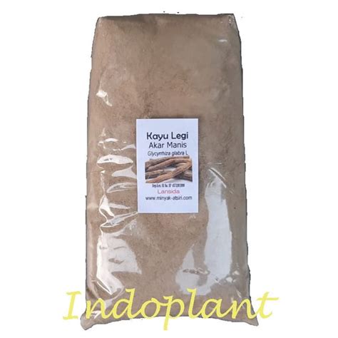 Jual Serbuk Akar Manis 500 G Bubuk Kayu Legi Simplisia Licorice