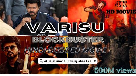 Varisu Full Movie Hindi Dubbed 2023 Vijay Thalapathy Rashmikha