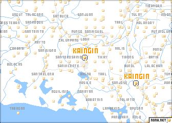 Kaingin (Philippines) map - nona.net