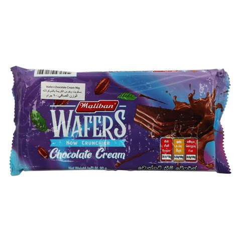 Maliban Chocolate Cream Wafers 90g