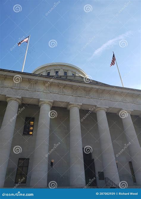 Ohio State Capitol Building, Columbus, Ohio Stock Image - Image of ...