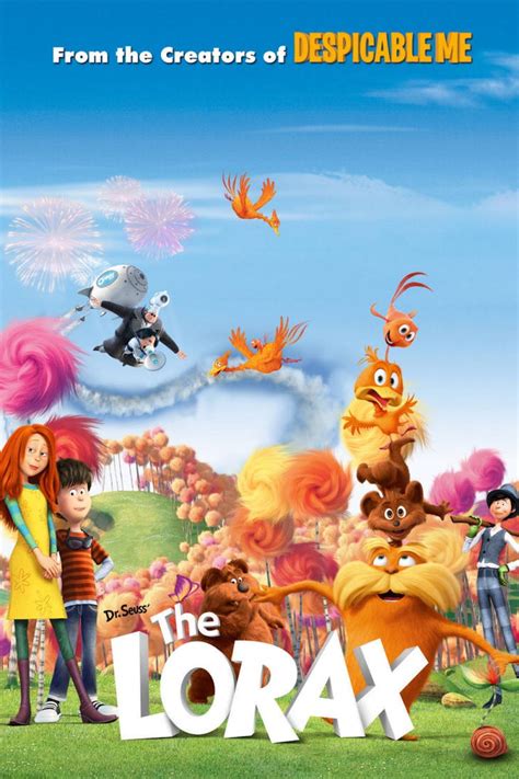 Dr Seuss The Lorax 2012 Movie Poster By Matiaalvarado2020 On Deviantart