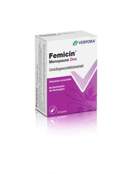 Femicin Menopause One Kaps 65 Mg 30 Stk Online Einkaufen