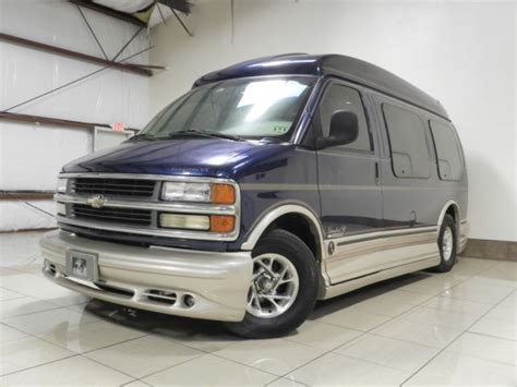 Chevrolet Express Hightop Explorer Limited Se One Owner Conversion Van 79k Miles