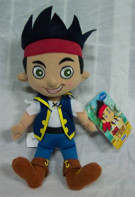 Disney Jake AND THE Neverland Pirates Jake Pirate 8" Plush Stuffed TOY NEW | eBay