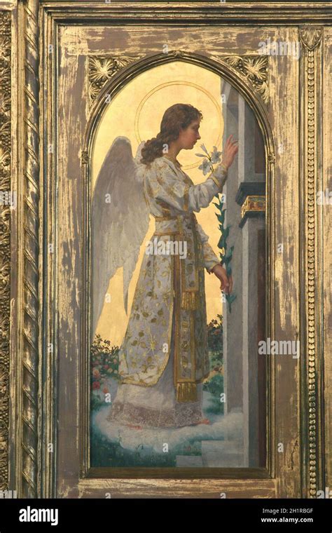 Archangel Gabriel, The Annunciation Stock Photo - Alamy