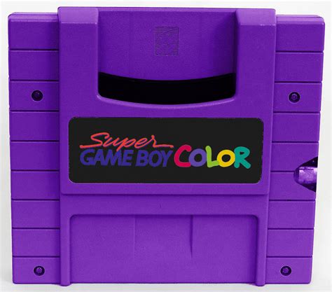 Super Game Boy Color Cartridge by ArtChanXV on DeviantArt