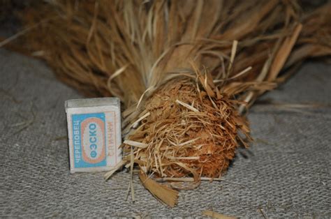 Лыко липовое чесаное. Длина 60 см (100 гр)