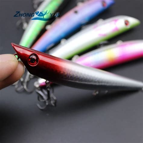 4Pcs Quality Pencil Lure Topwater 5 Colors Hard Japan Ima Minnow Lures