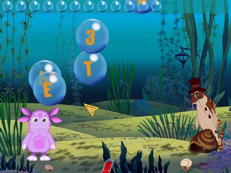 Игра «Лунтик учит буквы» для PC – Компания «СофтКлаб»