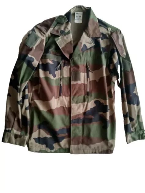 Veste Treillis Militaire France F Camouflage Tap Para Chasse Eur