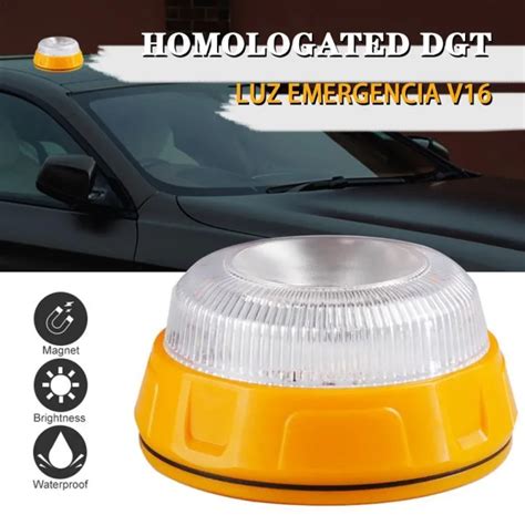 Car Emergency Light V16 Dgt Approved Road Flares Magnetic Beacon Help