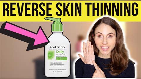 How To Reverse Skin Thinning 🤔 Dermatologist Drdrayzday Youtube