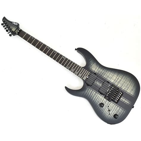 Schecter Banshee Gt Fr Left Handed Electric Guitar Satin Charcoal Burs