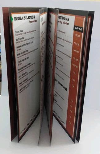 Hotel Menu Card Printing Service Restaurant Menu Design Restaurant