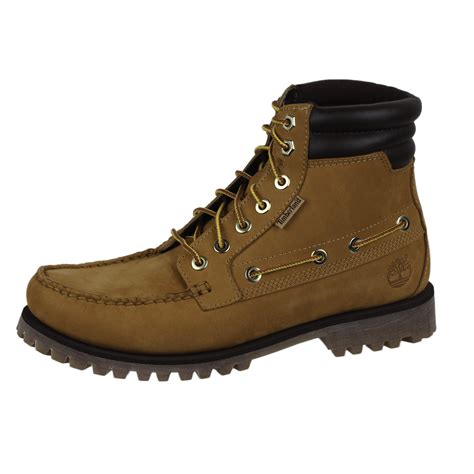 Timberland Mens Oakwell 7 Eye Lace Up Tb072540231 Boot Shoes Wheat Ebay