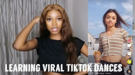 Learning Viral Tiktok Dances Youtube