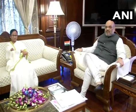 Mamata Banerjee meets Amit Shah in Delhi, says ‘NRC not needed in West ...