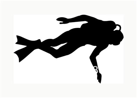 Free Scuba Diver Silhouette Clip Art, Download Free Scuba Diver ...