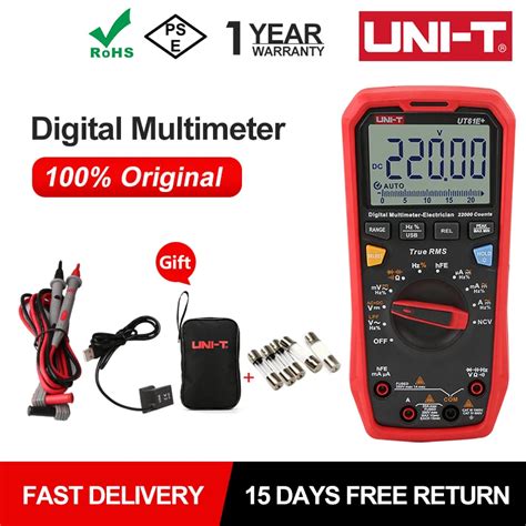 Uni T Professional Multimeter Digital Ut E Ut D Ut B Dc Ac V