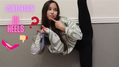 Contortion In HEELS Rybka Twins Inspired Challenge YouTube