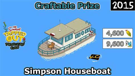 Tsto Terwilligers Event Simpson Houseboat Craftable Prize Youtube