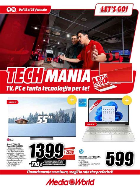 Volantino Mediaworld Dal Al Gennaio