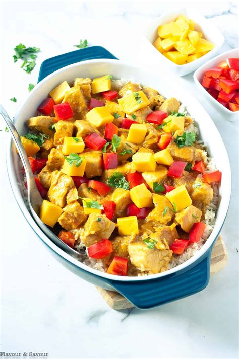 Slow Cooker Thai Mango Chicken Flavour And Savour