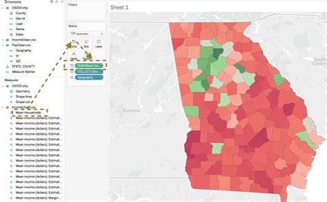 Github Gtlibrarydatavisualization Map Census Data With Tableau