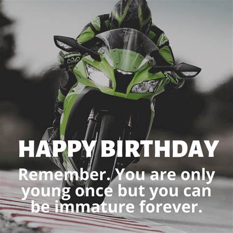 31 Happy Birthday Motorcycle Memes Quotes And Sayings Bahs