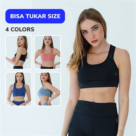 Jual Forge Activewear Cleo Sport Bra Wanita Pakaian Olahraga Olah