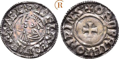 Grossbritannien Penny Winchester Aethelred II 978 1016 ss vz schöne