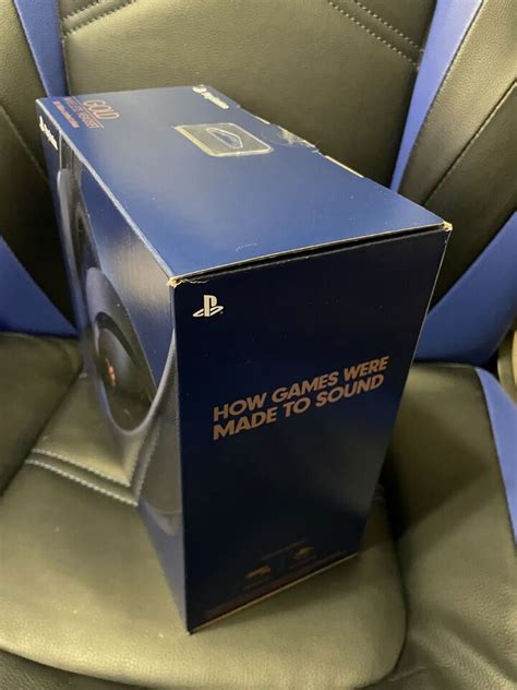 Playstation Gold Wireless Headset Million Limited Edition Brand