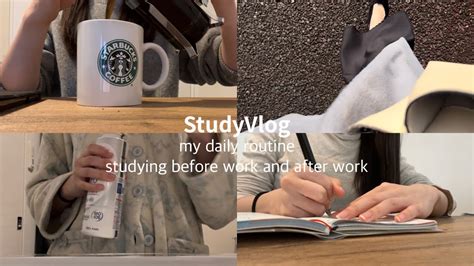 【studyvlog】働きながら勉強するためのルーティーン⏱️💦 勉強vlog 税理士受験生👩🏻‍🎓 国試勉強📑 My