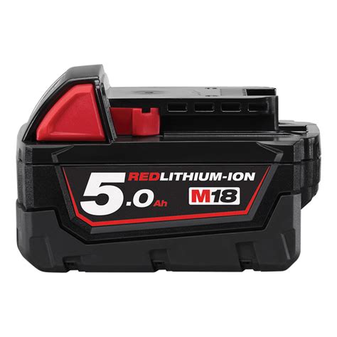 Milwaukee M18™ REDLITHIUM™ 5.0Ah Battery M18B5 | Milwaukee Tool Australia