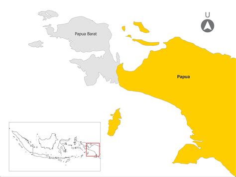 Peta Provinsi Papua