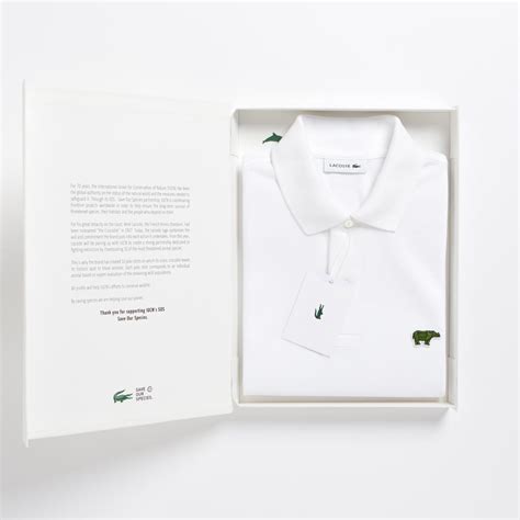 Lacoste Replaces Iconic Crocodile Logo With Endangered Off