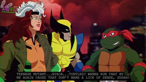 X Men And Tmnt By Chris Jones Rimaginarymutants