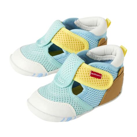 MIKI HOUSE Hot Biscuits Baby Summer Shoes Green Stage 1 25 New Colors