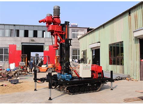 Ly400 Portable Hydraulic Water Well Drilling Rig Crawler Mining