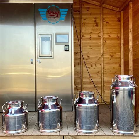 Stainless Steel Milk Churns With Lockable Lid Daisy Vending