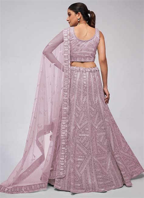 Buy Lavender Lehenga Choli Collections Online Cbazaar