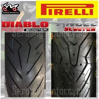 Pirelli Angel Scooter Diablo Rosso Scooter Tubeless Tyre Tire Tayar