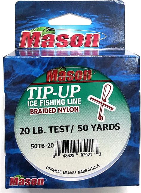 Amazon Mason Tackle Company Yards Lb Braided Tip Up Line