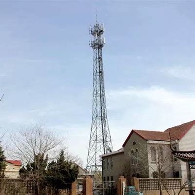 5m 20m Galvanized Telecom Steel Tower Tripod Rooftop Antenna Tower