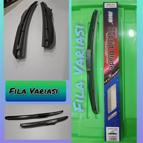 Wiper Toyota Etios Valco 13 Ukuran 26 Dan 26 Merek RWB Hybride Blade