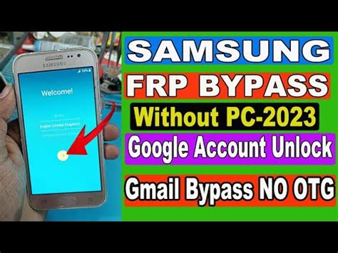 Samsung J Frp Bypass Samsung J G J F Remove Google