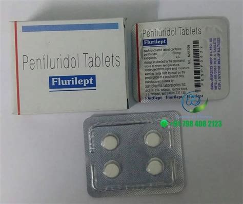 Penfluridol Mg Penridol Mg Tab Tablets In Strip