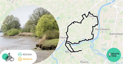 Tocht Oost Vlaanderen Recreatieve Fietsroute RouteYou